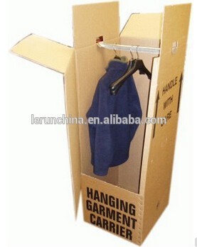 Cardboard box 2C 5-Layer AB-Flute Flexo Wardrobe carton box price