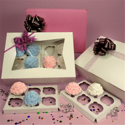 High quanlity four to Twenty Four Mini Cupcake Boxes