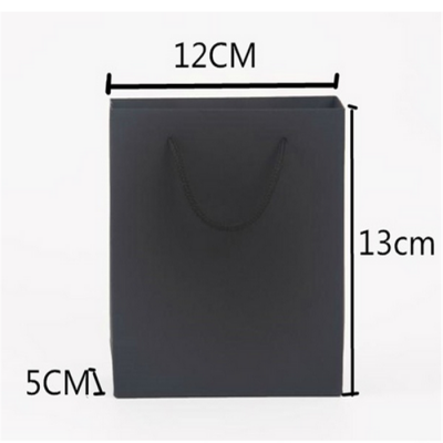 Custom matte black paper cardboard jewelery gift black box made in China