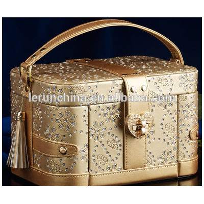 china Waimaotong wholesale Fashion design custom leather jewelry box