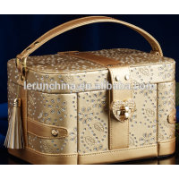 china Waimaotong wholesale Fashion design custom leather jewelry box