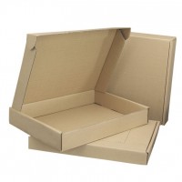 Without printed logistic packaging corrugated carton